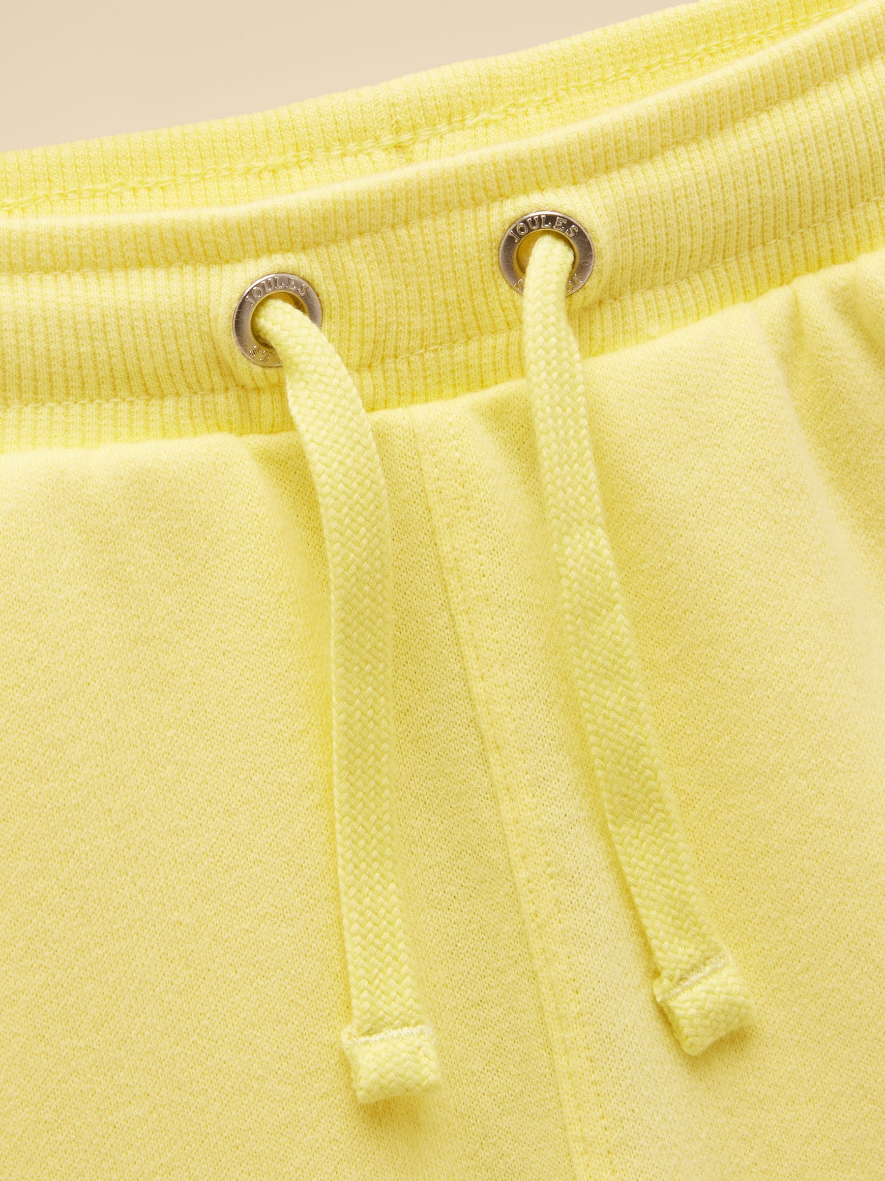 Joules Kids' Sundaze Yellow Loopback Sweat Shorts image 4