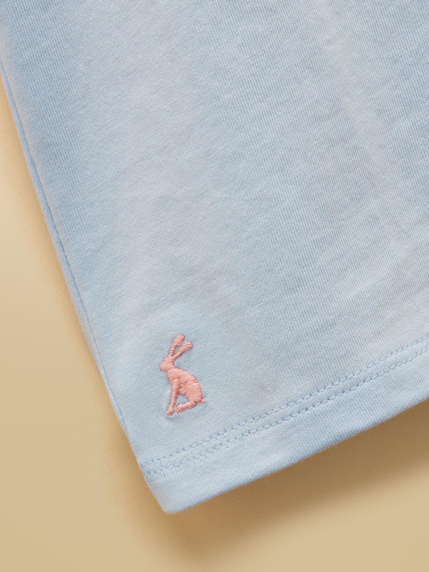 Joules Girls' Astra Blue Dogs Applique Cotton T-Shirt image 5