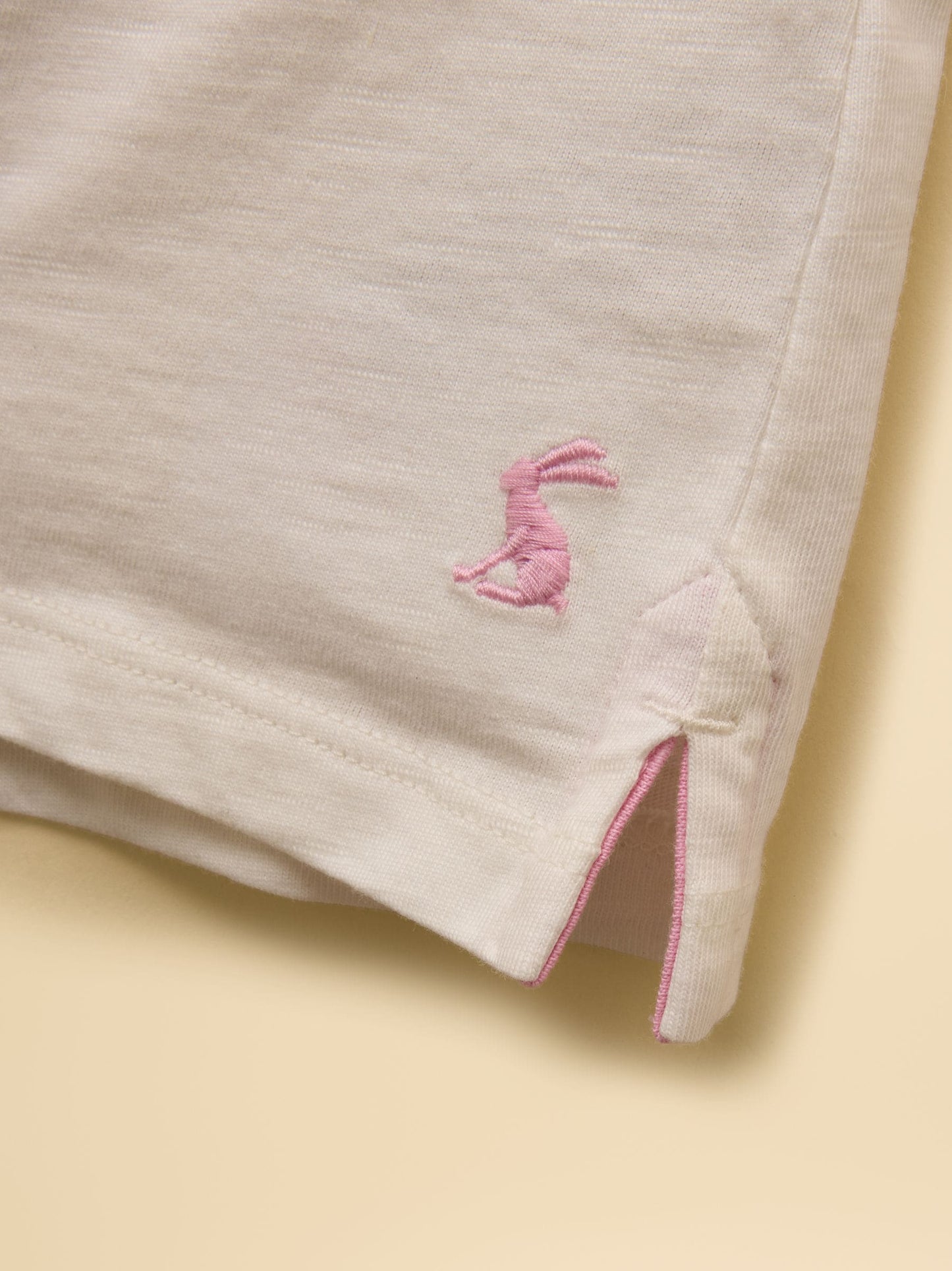 Joules Girls' Fundays Cream Graphic Short Sleeve T-Shirt image 7