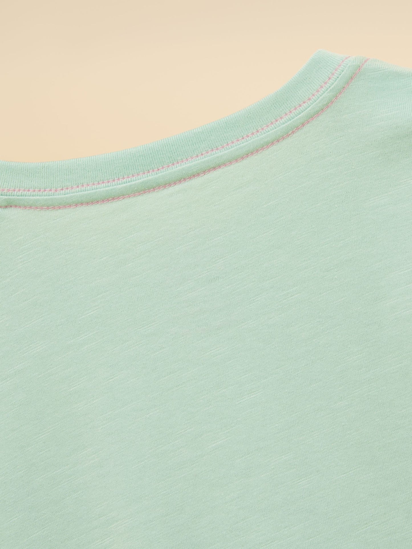 Joules Girls' Fundays Mint Green Graphic Short Sleeve T-Shirt image 7