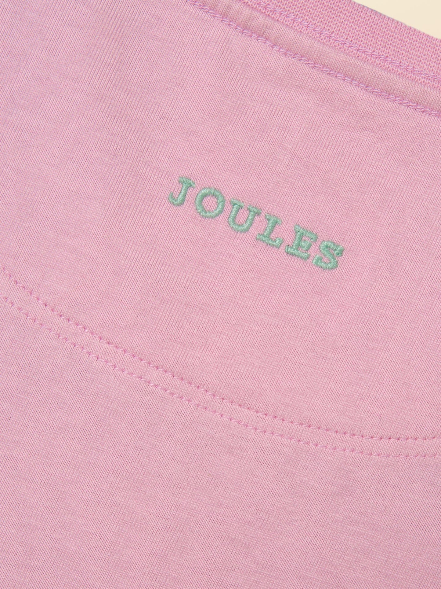 Joules Girls' Let's Go Pink Cotton Short Sleeve T-Shirt image 5