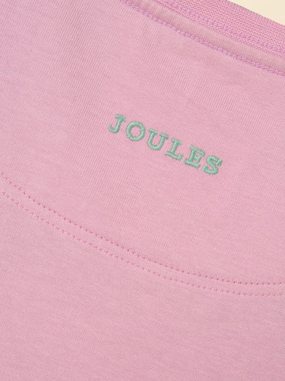Joules Girls' Let's Go Pink Cotton Short Sleeve T-Shirt image 5