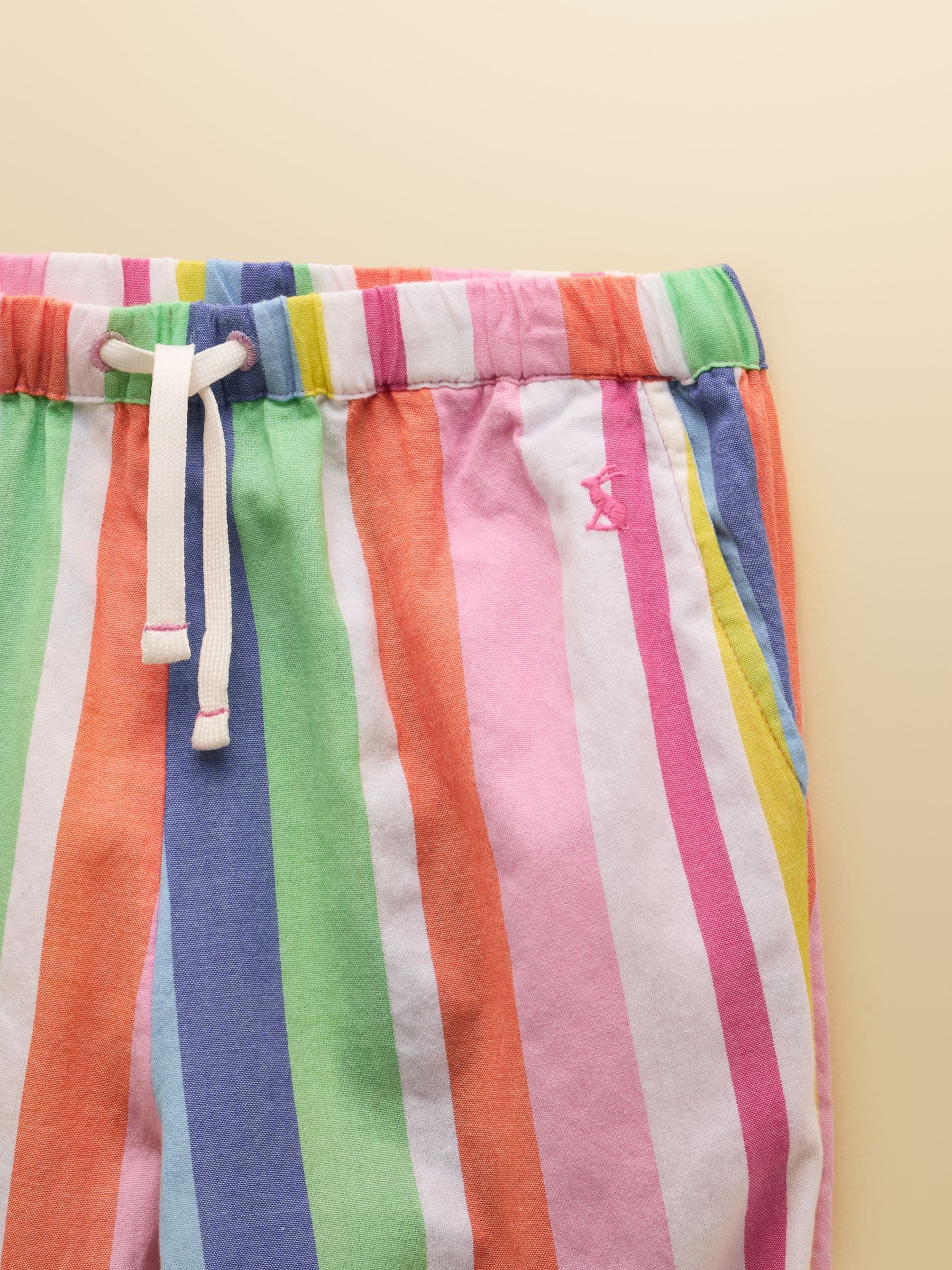 Joules Kids' Wren Multi Striped Woven Trousers image 9