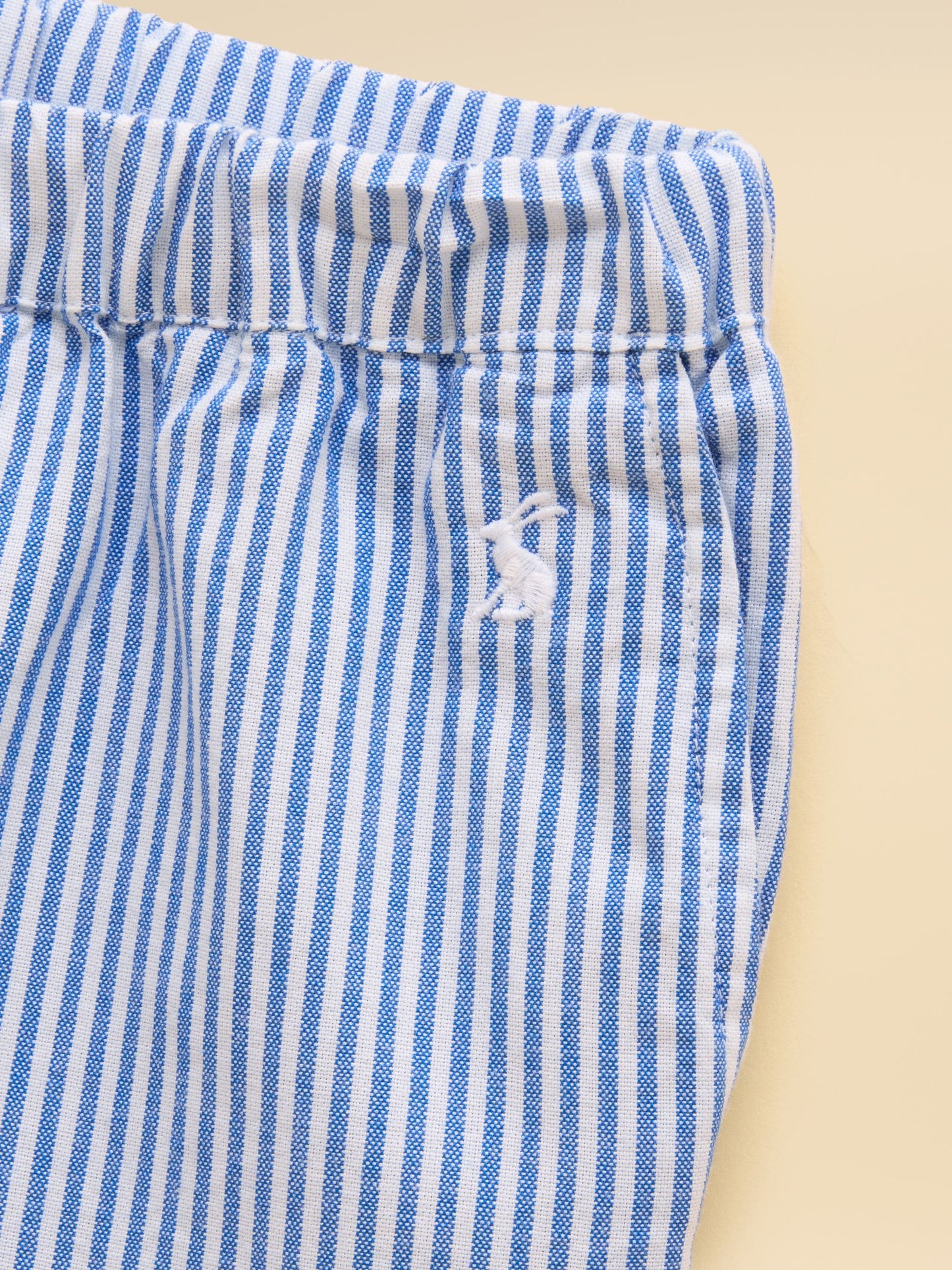 Joules Kids' Wren Blue & White Striped Woven Trousers image 5