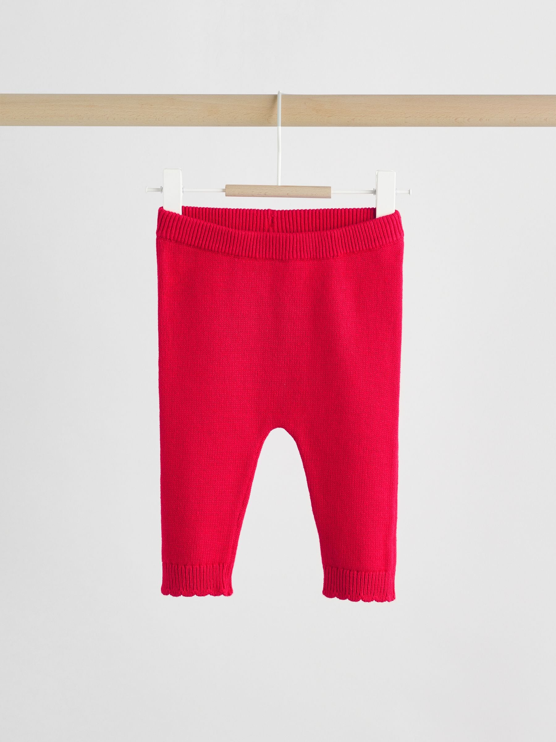 Red Frill Knitted Bow Cardigan Set (0mths-3yrs) image 6