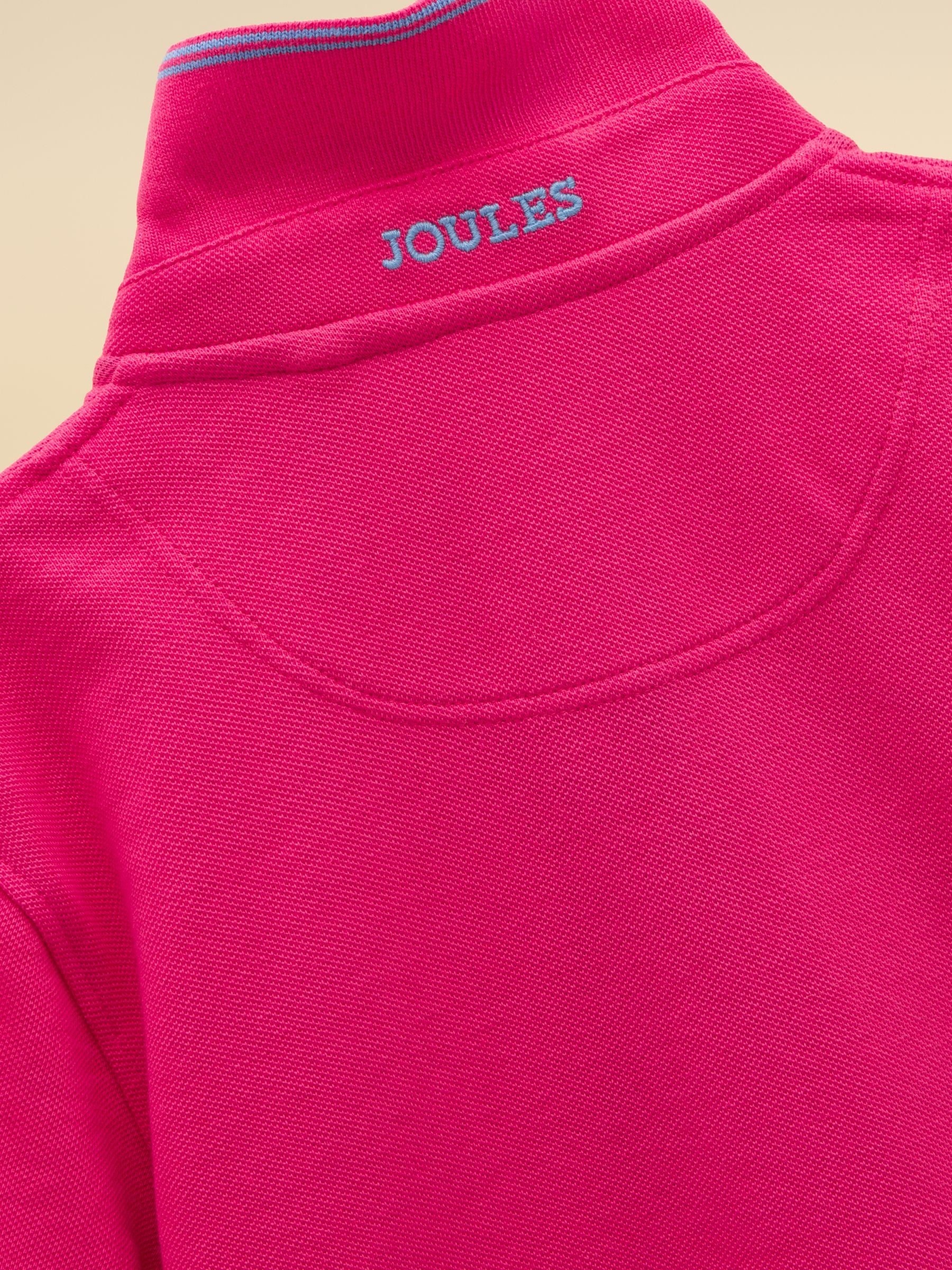 Dsiney Kidz - Joules Boys' Woody Raspberry Pink Short Sleeve Cotton Polo Shirt image 5