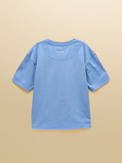 Joules Boys' Let's Go Blue & Yellow Short Sleeve T-Shirts 3 Pack image 11