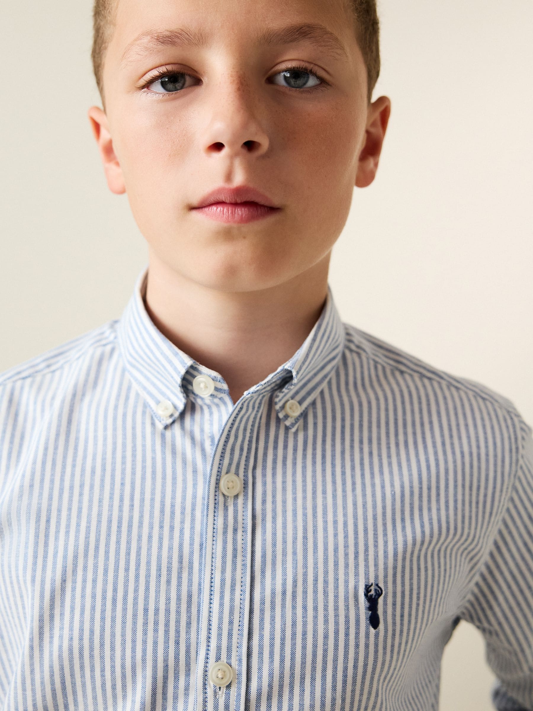 Dsiney Kidz - Blue Stripe Single Oxford Shirt (3-16yrs) image 4