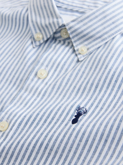 Dsiney Kidz - Blue Stripe Single Oxford Shirt (3-16yrs) image 7