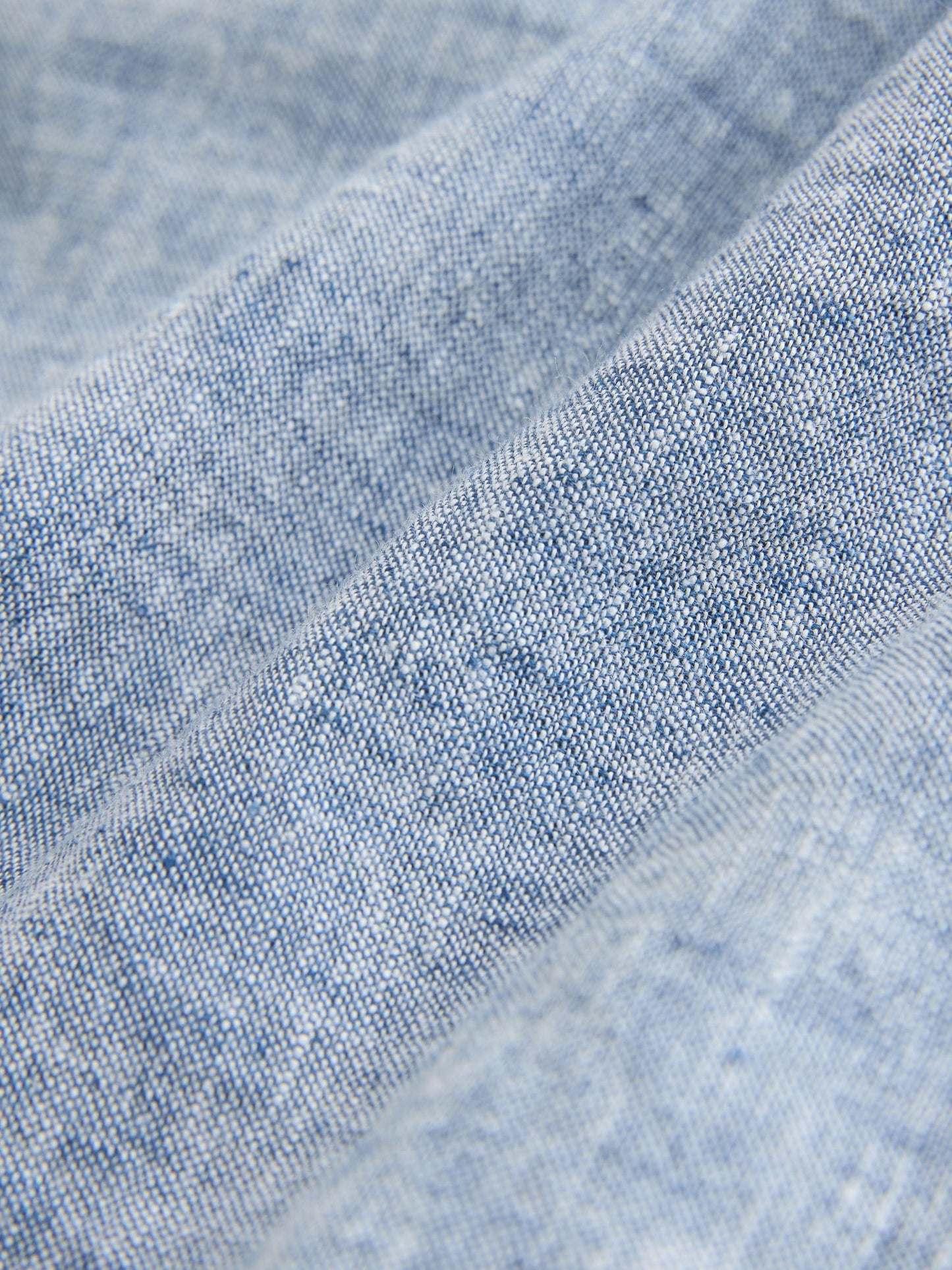 Dsiney Kidz - Denim Blue Short Sleeve Linen Blend Shirt (3-16yrs) image 4
