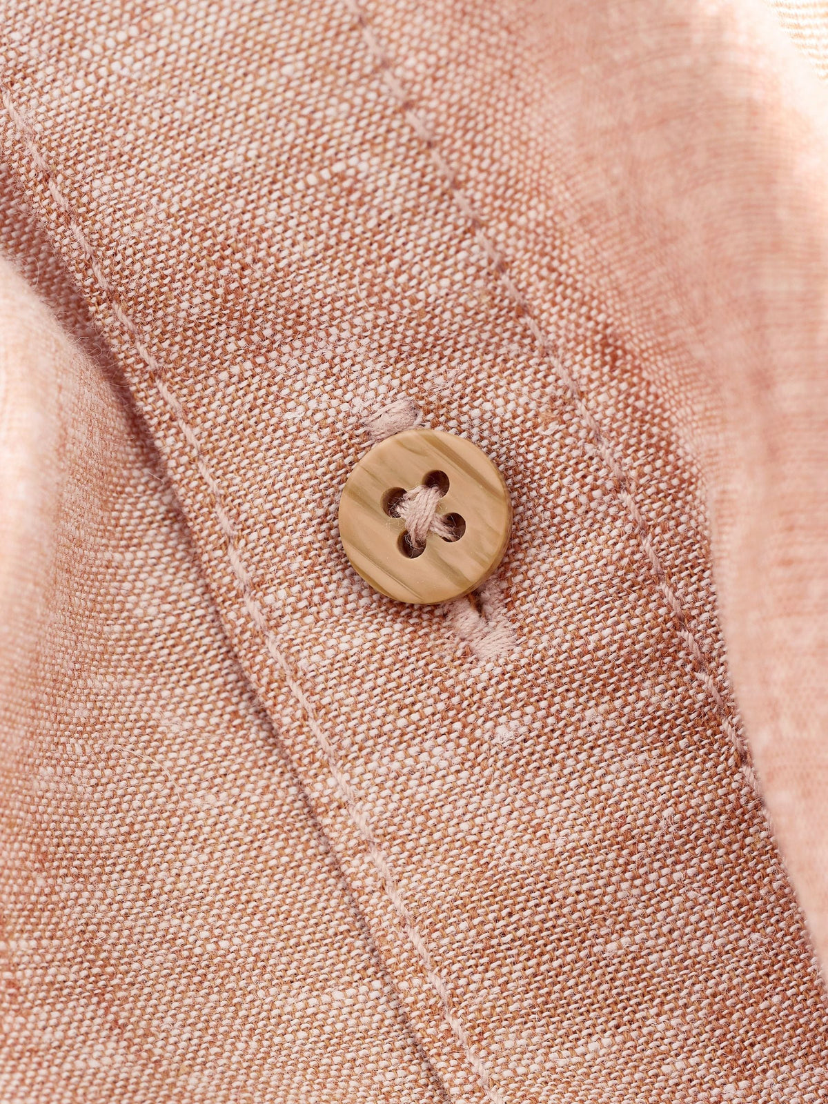 Dsiney Kidz - Terracotta Short Sleeve Linen Blend Shirt (3-16yrs) image 4