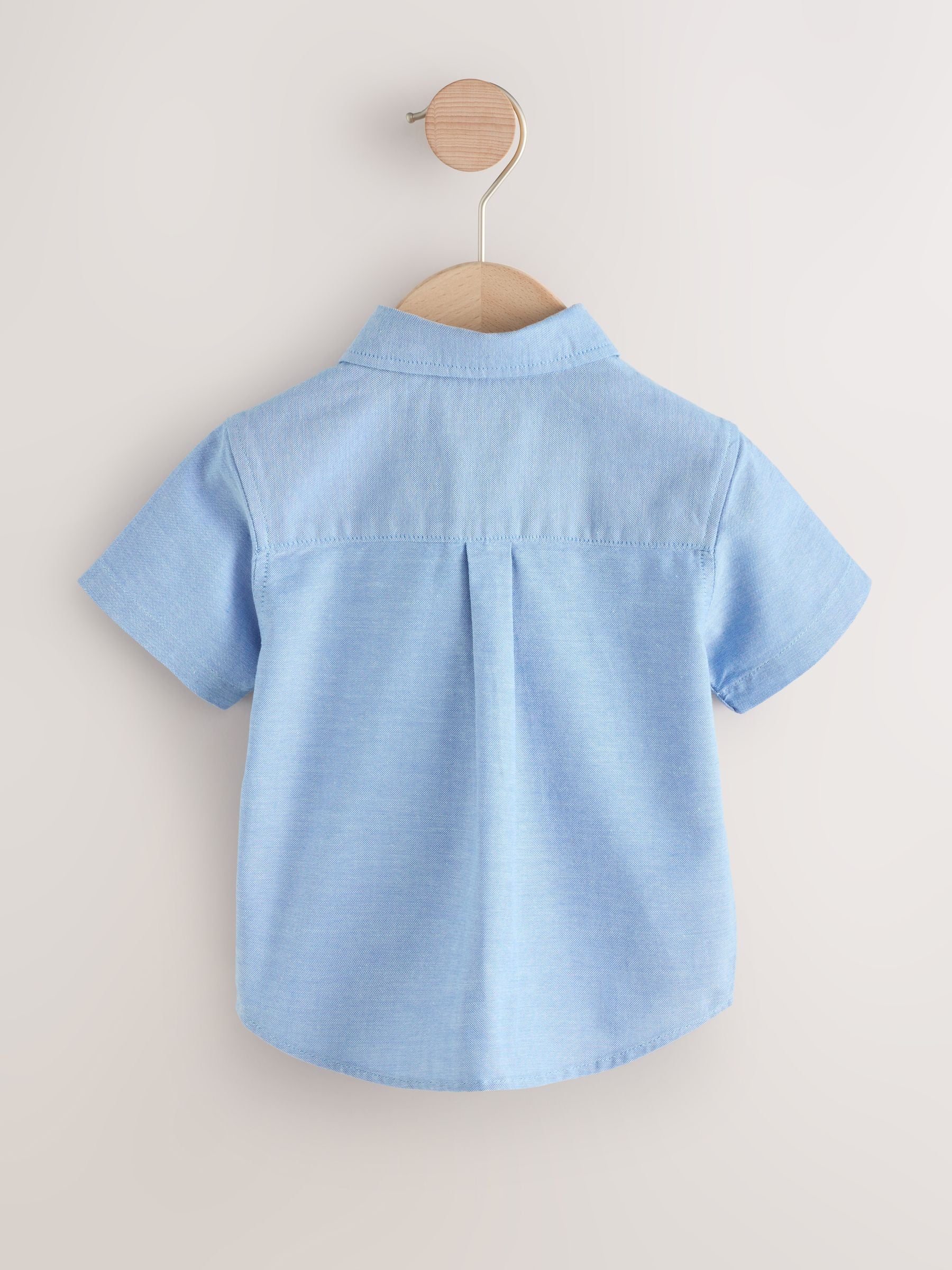 Dsiney Kidz - Blue Character Short Sleeve Oxford Shirt (3mths-7yrs) image 6