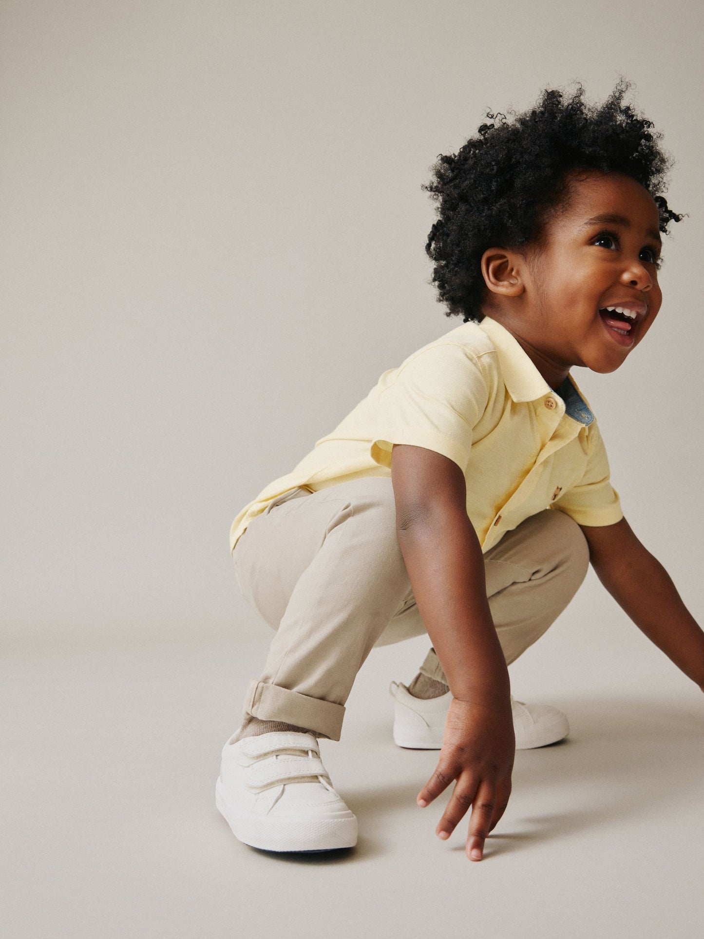 Dsiney Kidz - Yellow Character Short Sleeve Oxford Shirt (3mths-7yrs) image 2