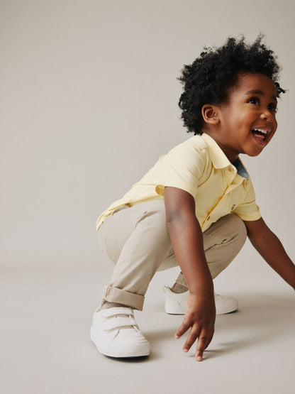 Dsiney Kidz - Yellow Character Short Sleeve Oxford Shirt (3mths-7yrs) image 2