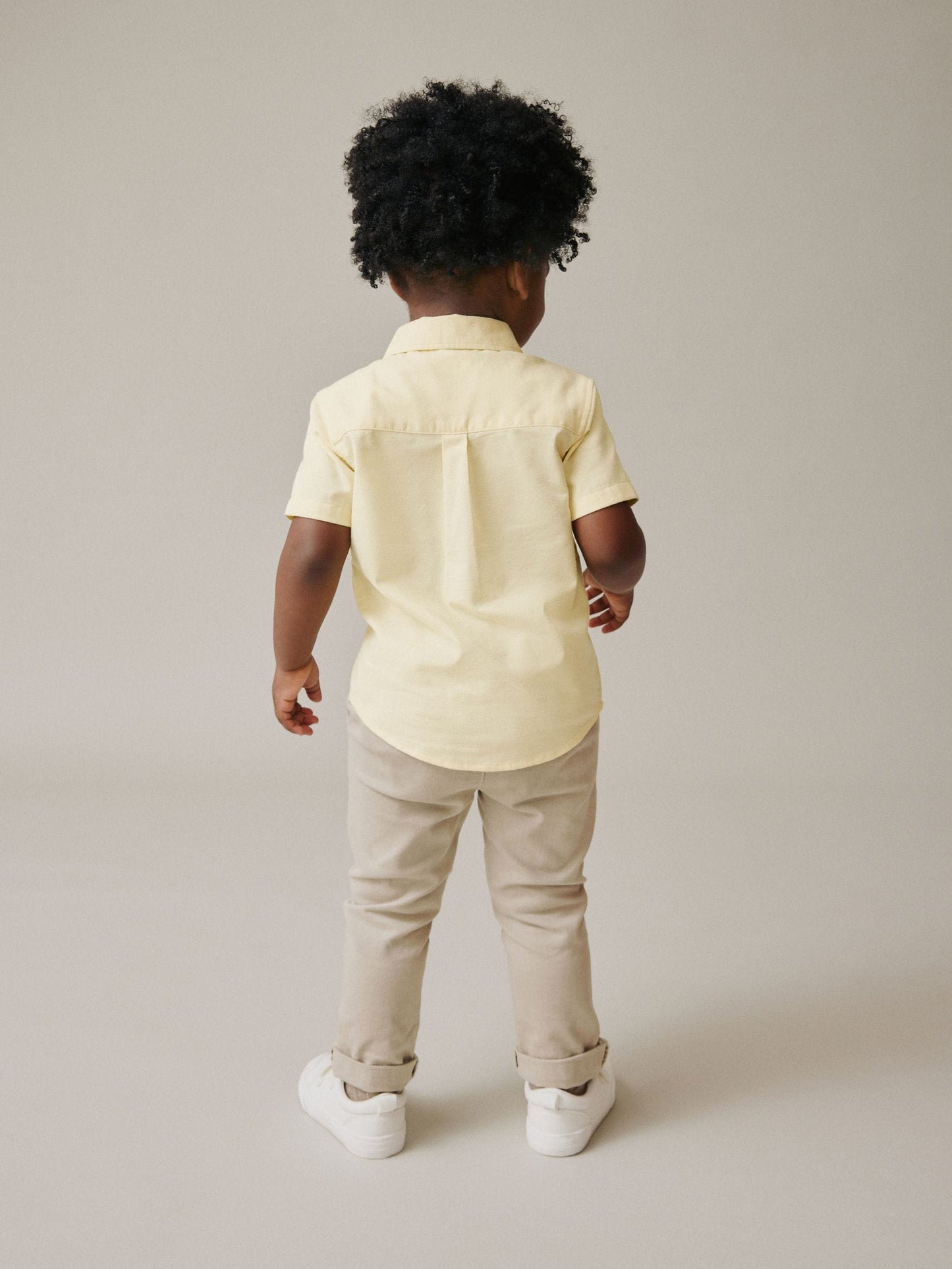 Dsiney Kidz - Yellow Character Short Sleeve Oxford Shirt (3mths-7yrs) image 3