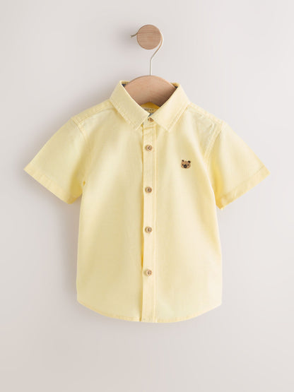 Dsiney Kidz - Yellow Character Short Sleeve Oxford Shirt (3mths-7yrs) image 5