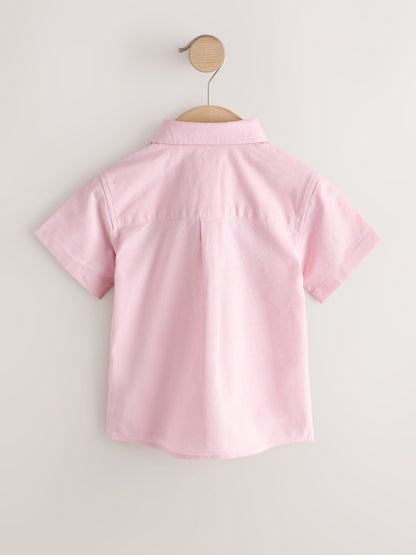 Dsiney Kidz - Pink Character Short Sleeve Oxford Shirt (3mths-7yrs) image 5