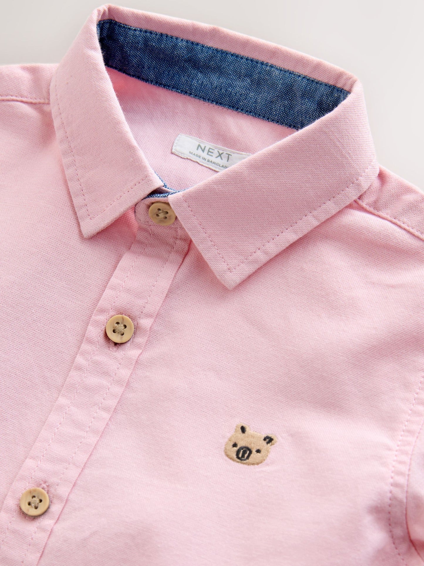 Dsiney Kidz - Pink Character Short Sleeve Oxford Shirt (3mths-7yrs) image 6