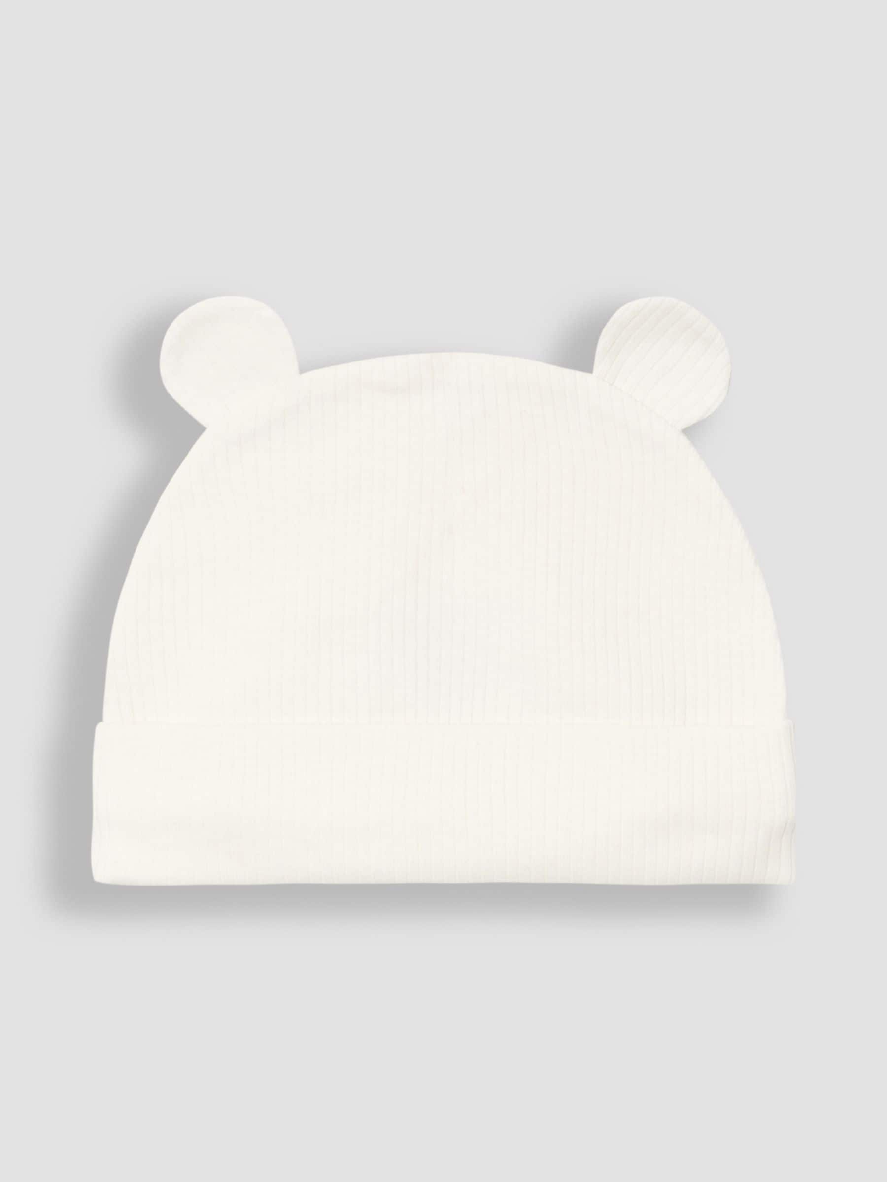 JoJo Maman Bébé Lilac 2- Pack Bear Ear Hats image 2