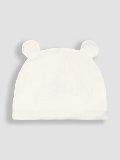 JoJo Maman Bébé Lilac 2- Pack Bear Ear Hats image 2