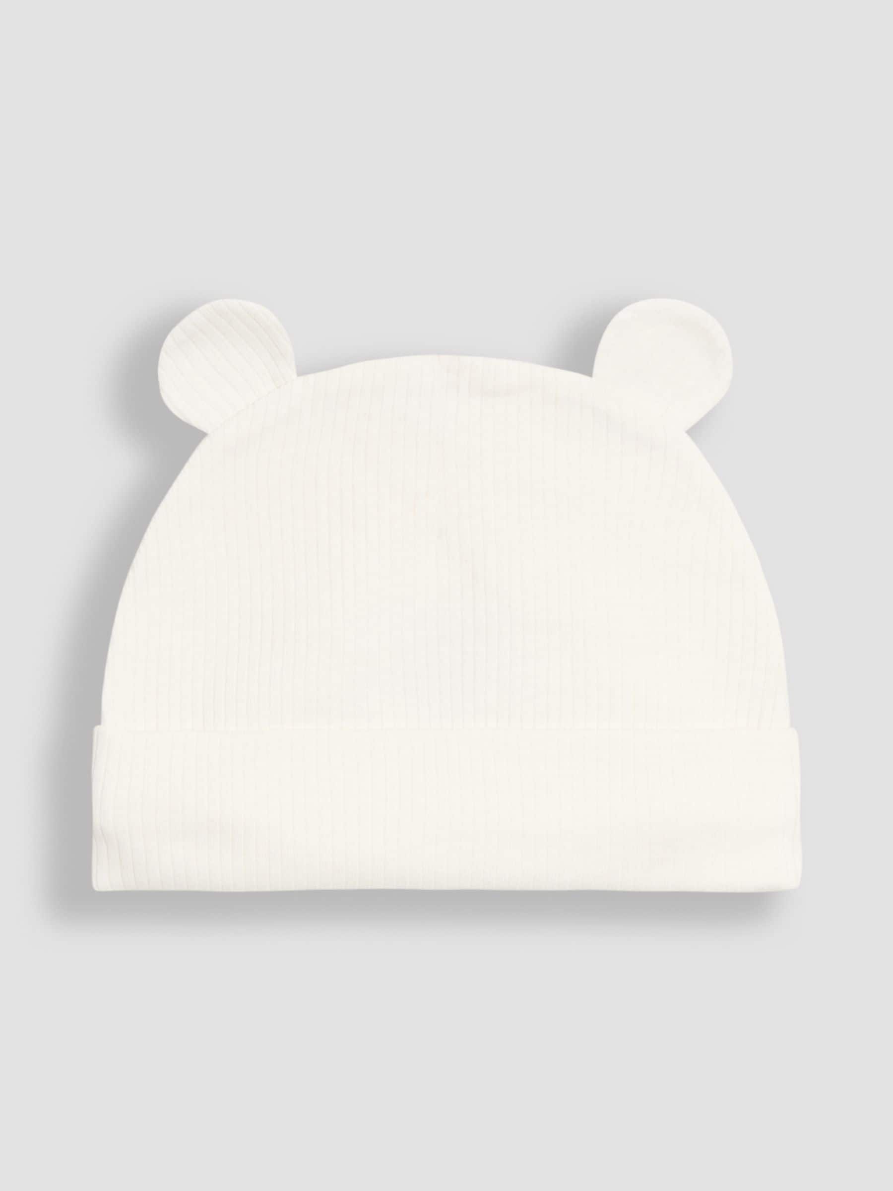 JoJo Maman Bébé Lilac 2- Pack Bear Ear Hats image 3