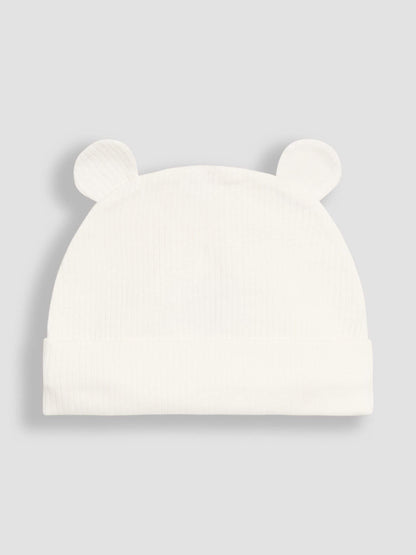 JoJo Maman Bébé Lilac 2- Pack Bear Ear Hats image 3