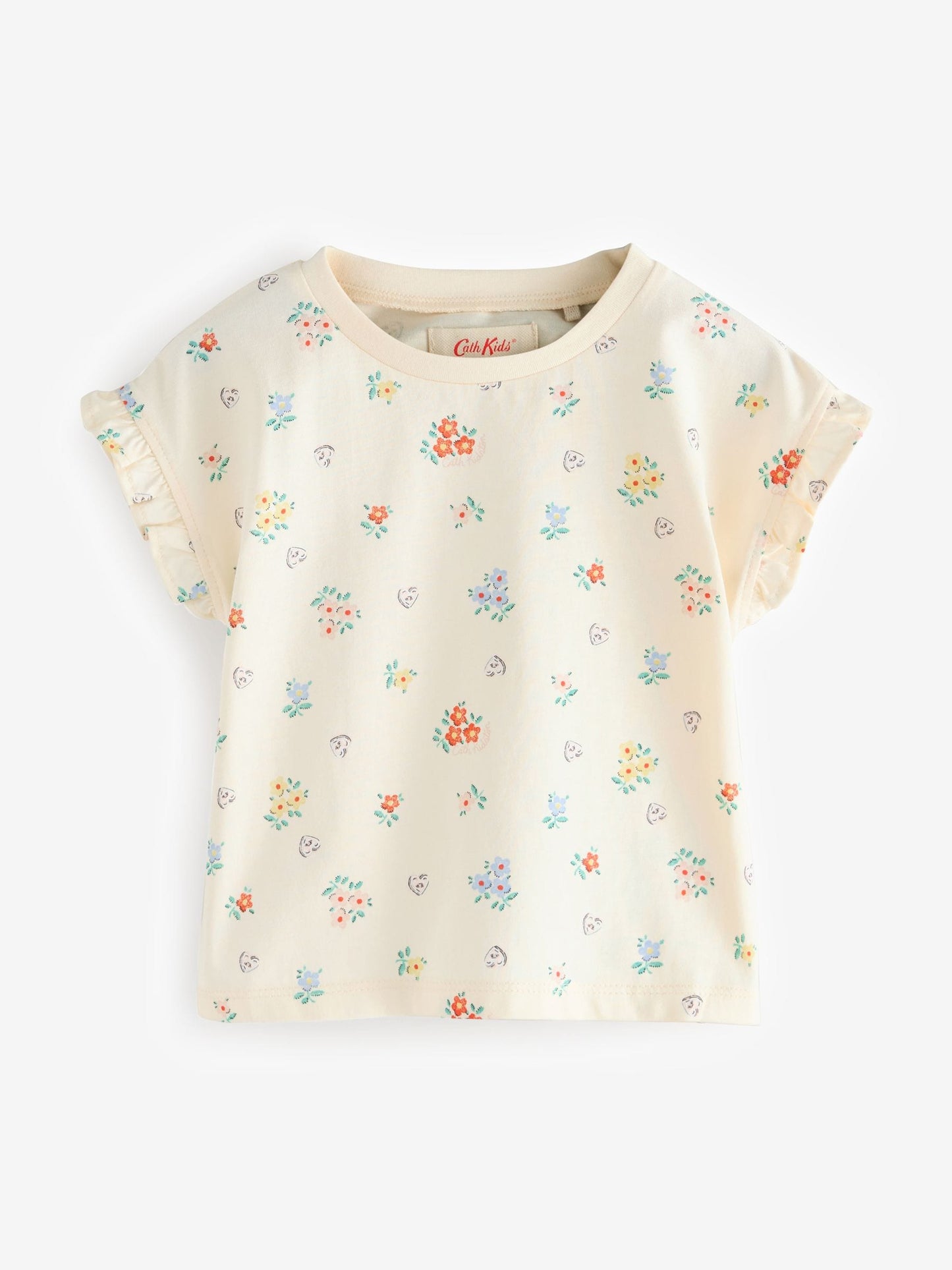 Denim Cath Kidston Floral Dungarees and Top Set (3mths-7yrs) image 10