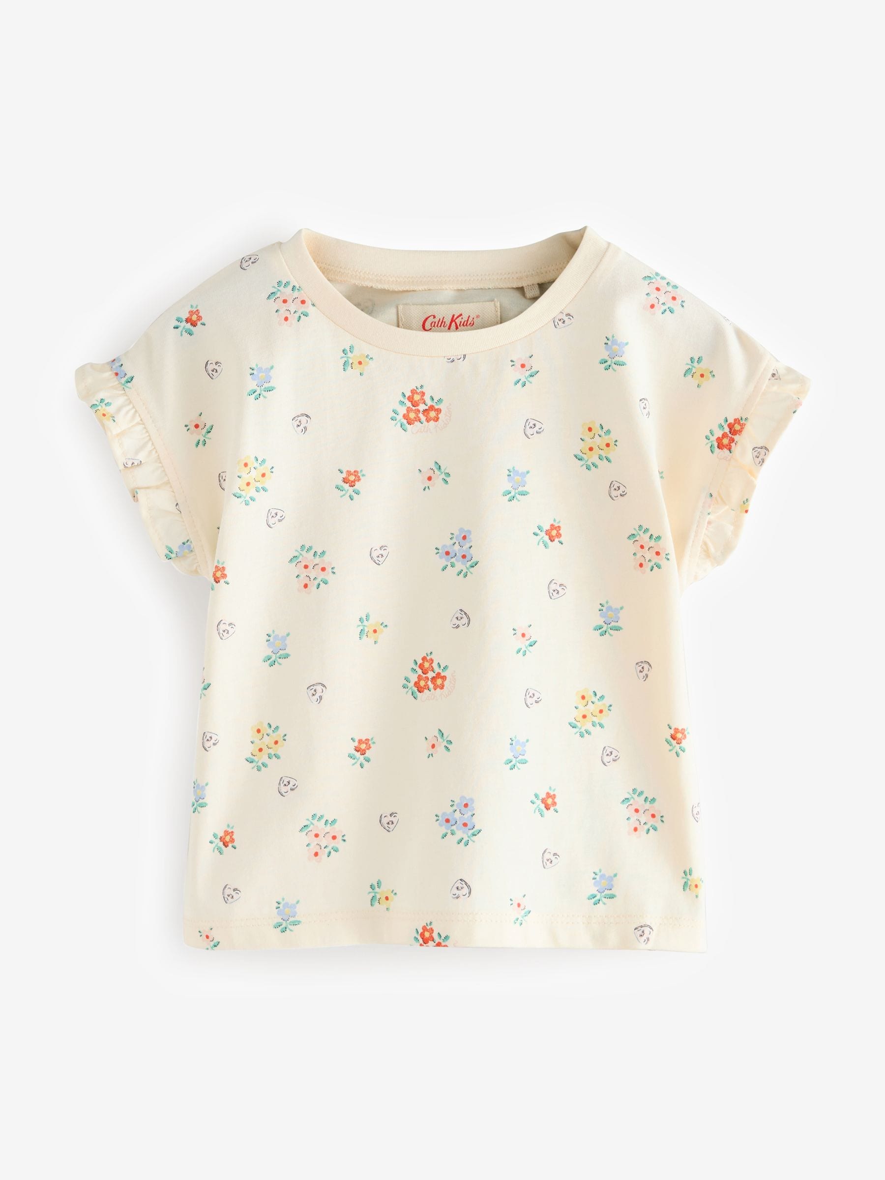 Denim Cath Kidston Floral Dungarees and Top Set (3mths-7yrs) image 10