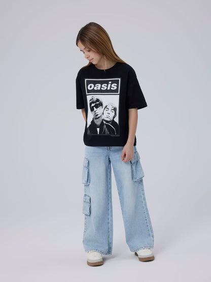 Dsiney Kidz - Name It Black Oasis Licenced Short Sleeve T-Shirt image 1