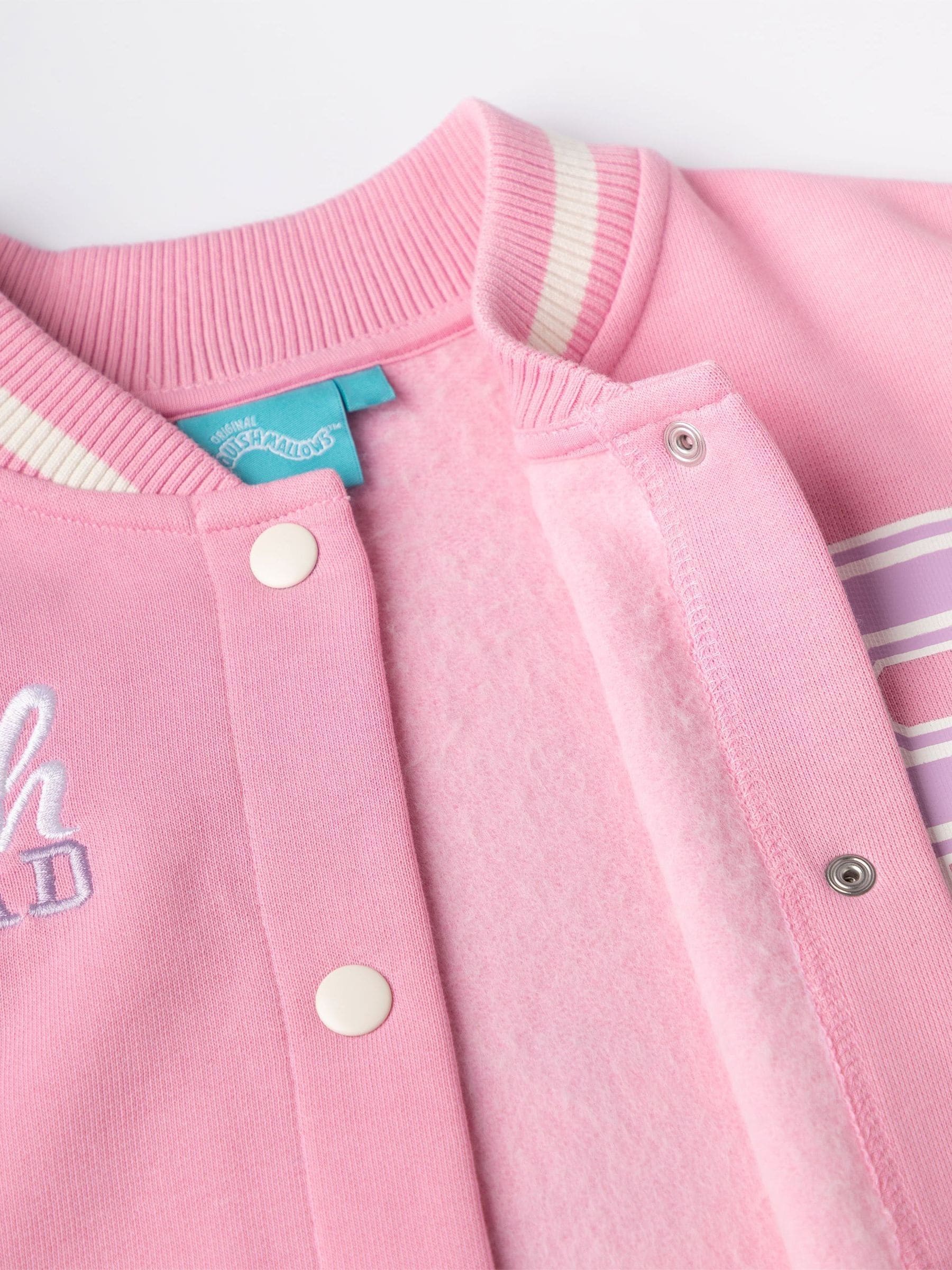 Dsiney Kidz - Vanilla Underground Pink Girls Squishmallows Bomber Jacket image 4
