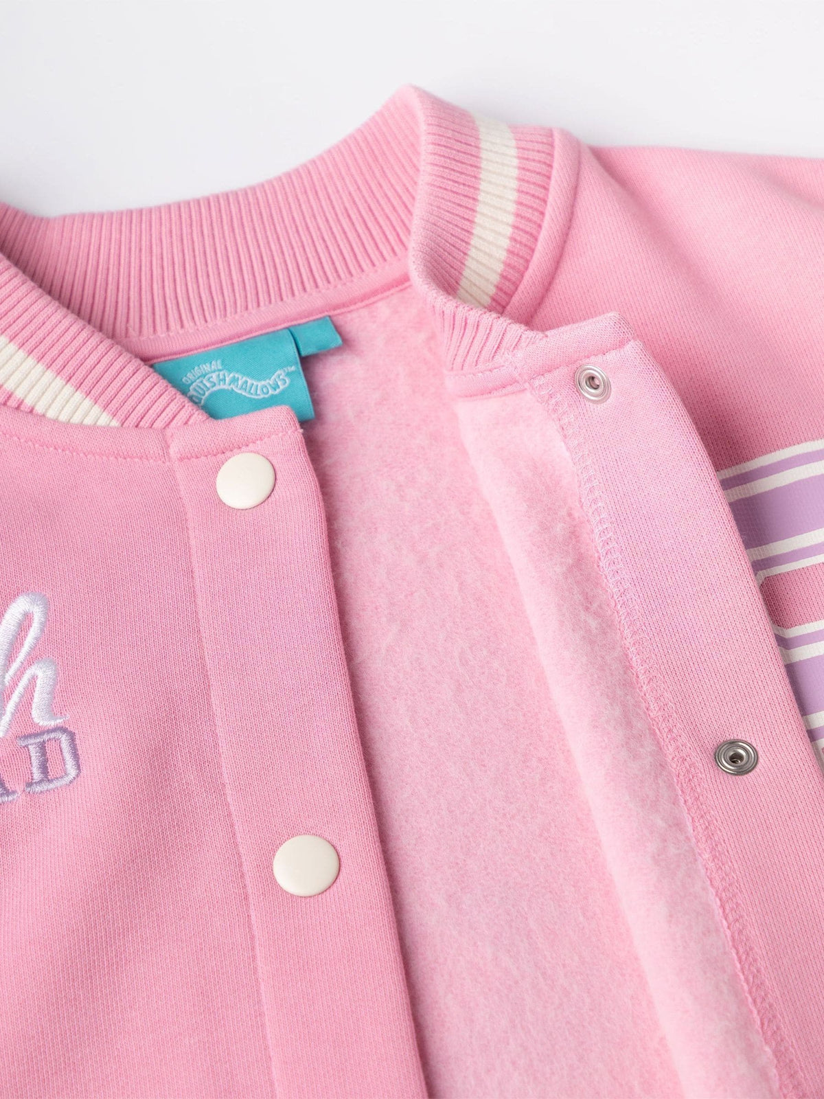 Dsiney Kidz - Vanilla Underground Pink Girls Squishmallows Bomber Jacket image 4