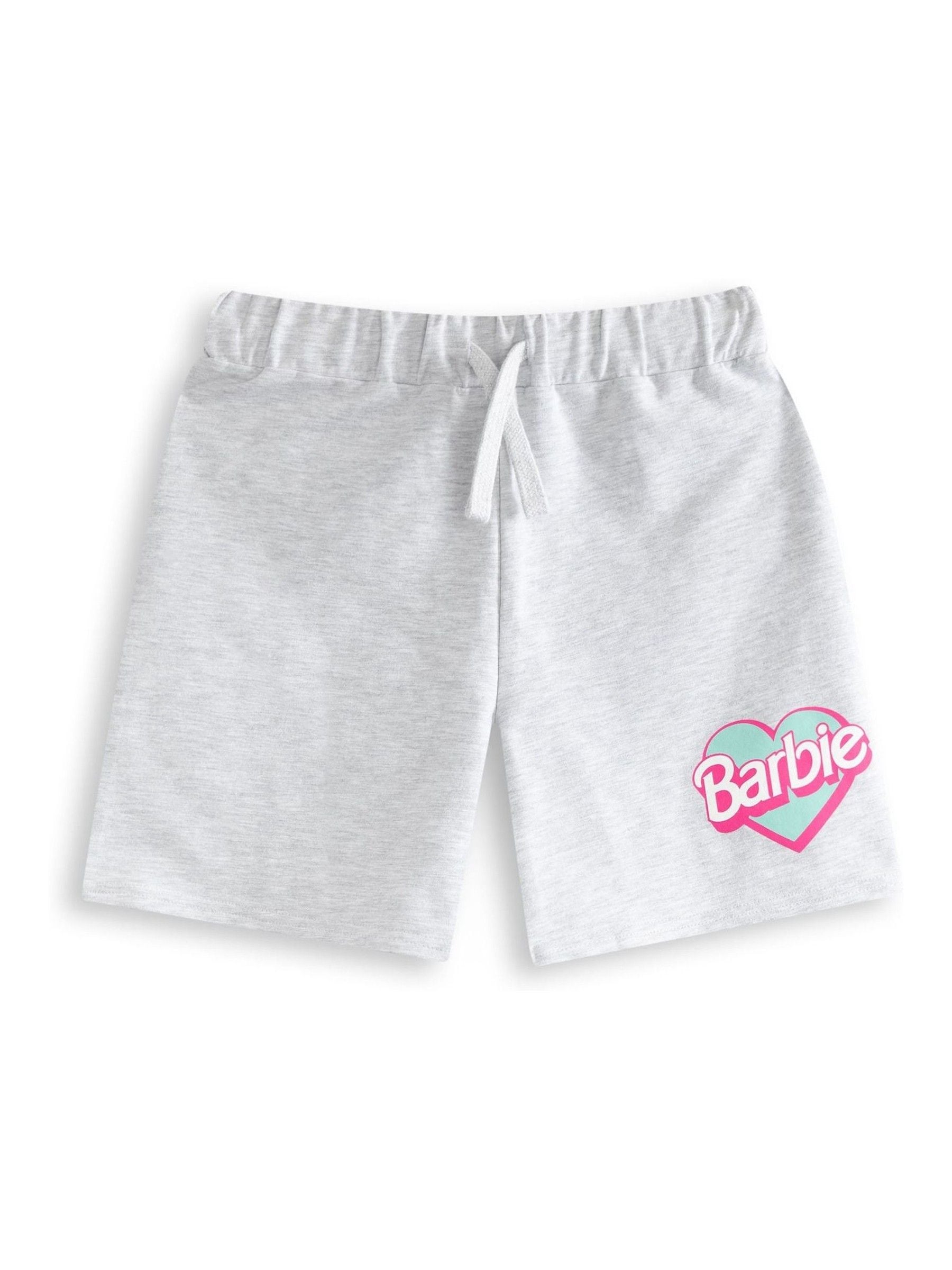 Dsiney Kidz - Vanilla Underground Pink Girls Barbie 100% Cotton T-Shirt and Shorts Set image 3
