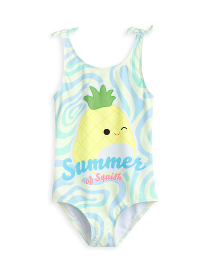 Dsiney Kidz - Vanilla Underground Yellow Girls Squishmallows Swimsuit image 1