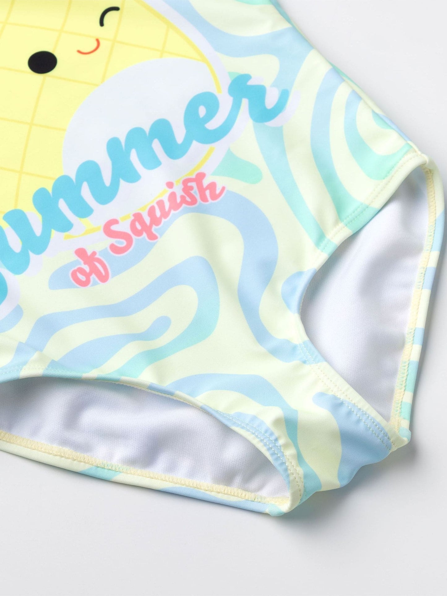 Dsiney Kidz - Vanilla Underground Yellow Girls Squishmallows Swimsuit image 5