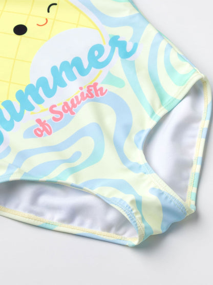 Dsiney Kidz - Vanilla Underground Yellow Girls Squishmallows Swimsuit image 5