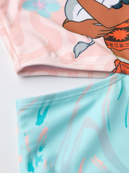 Dsiney Kidz - Vanilla Underground Multi Girls Disney Moana Best Friends Swimsuit image 4
