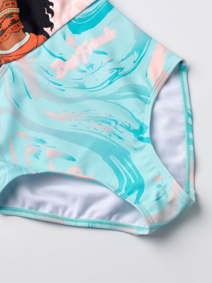 Dsiney Kidz - Vanilla Underground Multi Girls Disney Moana Best Friends Swimsuit image 5