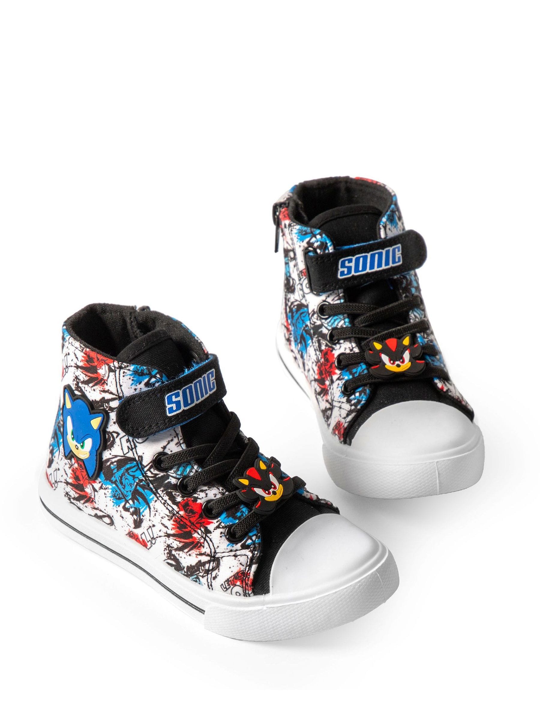 Dsiney Kidz - Vanilla Underground Multi Sonic the Hedgehog Boys Laced Trainers image 1