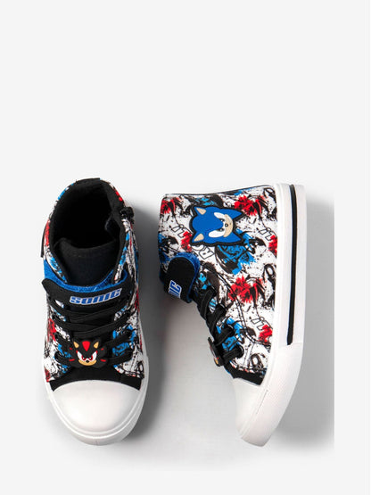 Dsiney Kidz - Vanilla Underground Multi Sonic the Hedgehog Boys Laced Trainers image 2