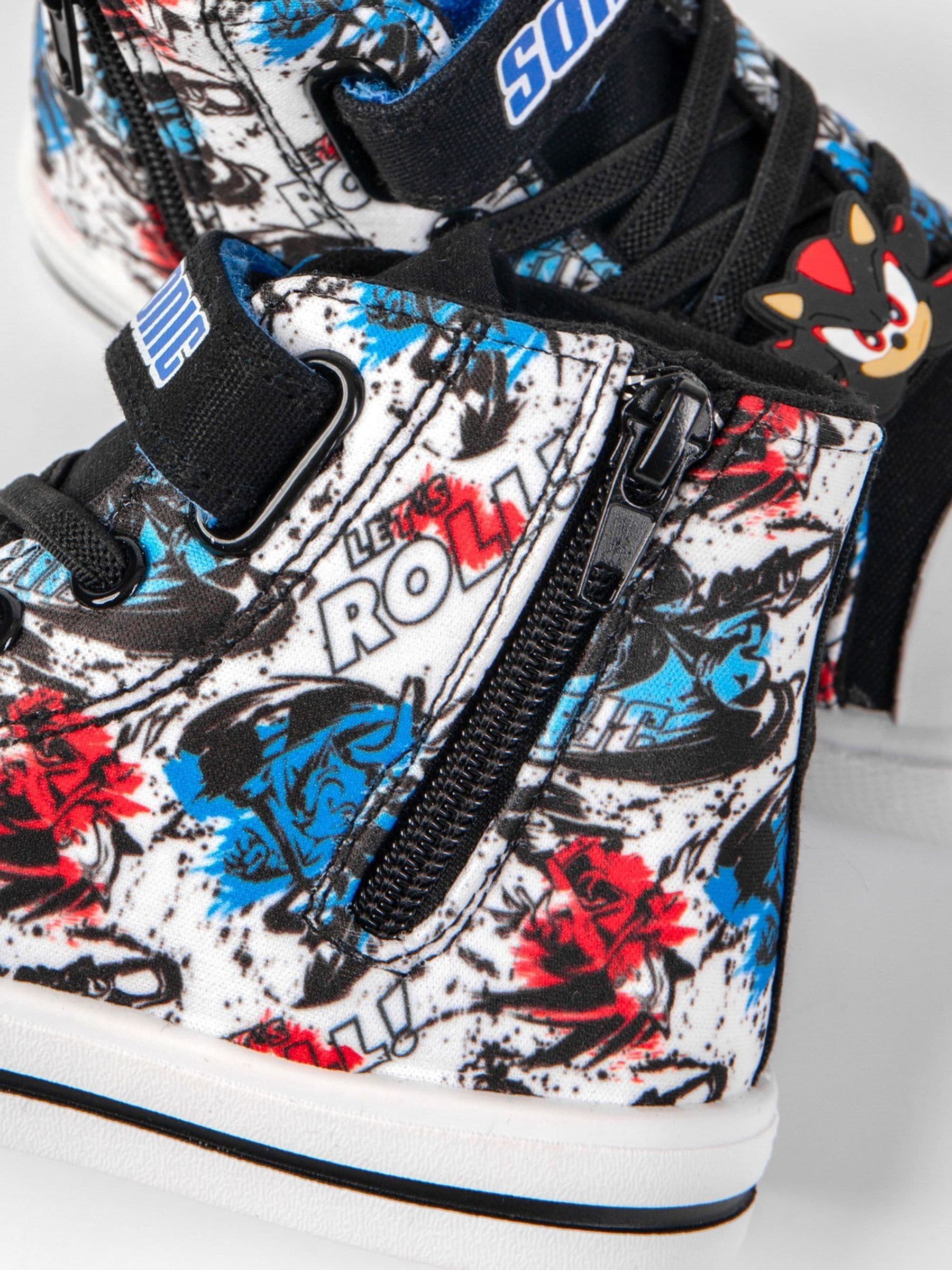 Dsiney Kidz - Vanilla Underground Multi Sonic the Hedgehog Boys Laced Trainers image 5