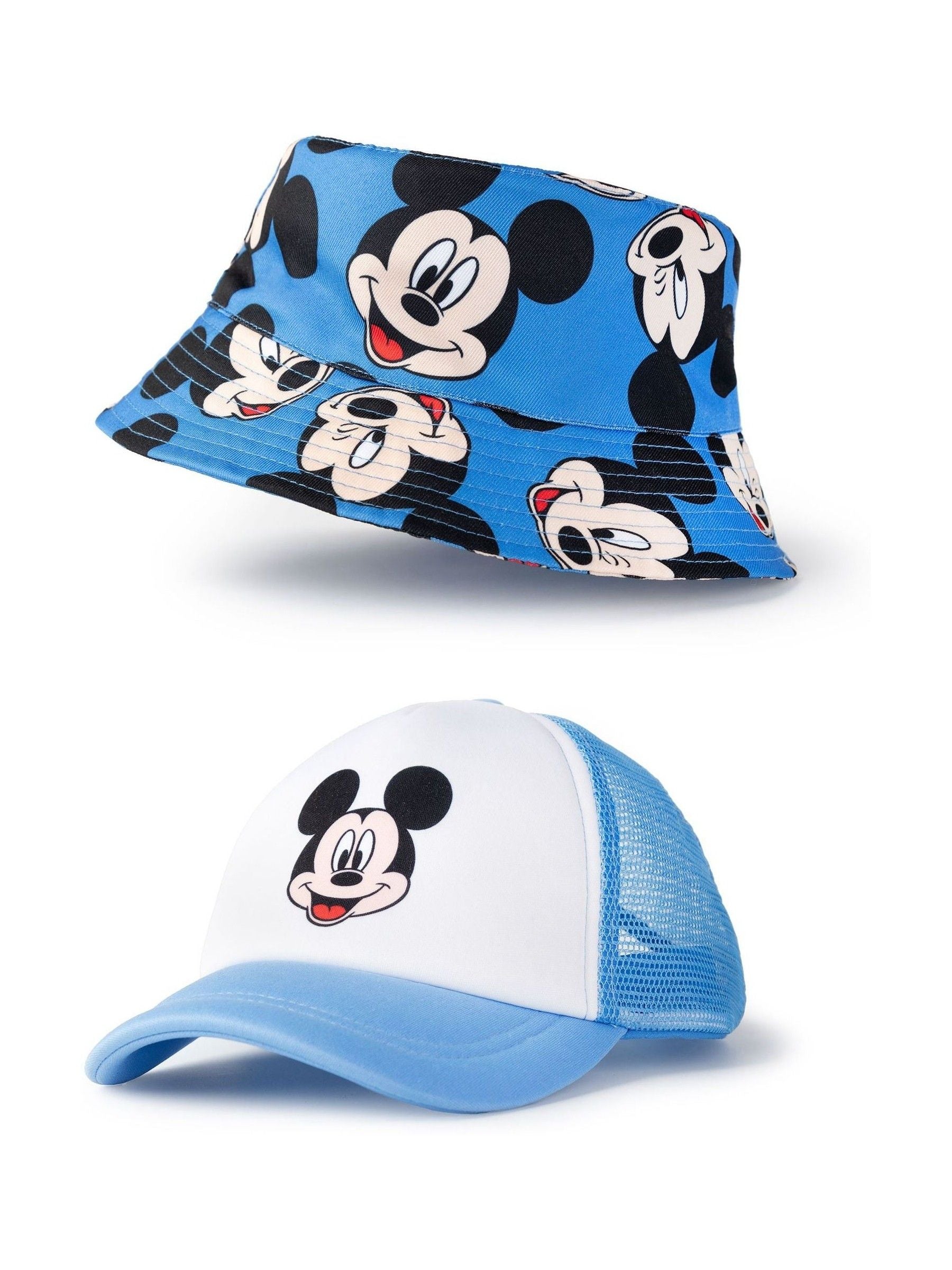 Dsiney Kidz - Vanilla Underground Blue Boys Disney Bucket Hat and Cap Set image 1