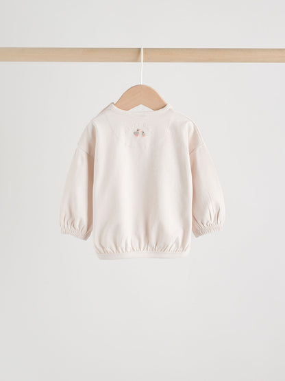 Neutral Just Hatched Baby Sweat and Leggings Set (0mths-2yrs) image 5