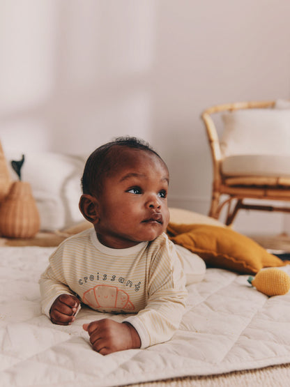 Neutral Brunch Club Baby Top & Leggings Set 6 Piece (0mths-2yrs) image 3