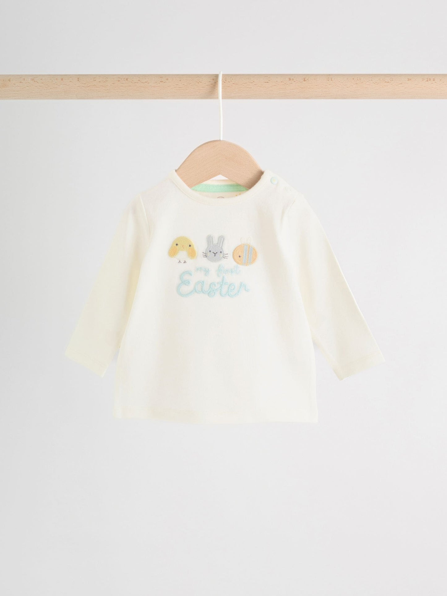 My First Easter White T-Shirt and Leggings Baby Set (0-18mths) image 3