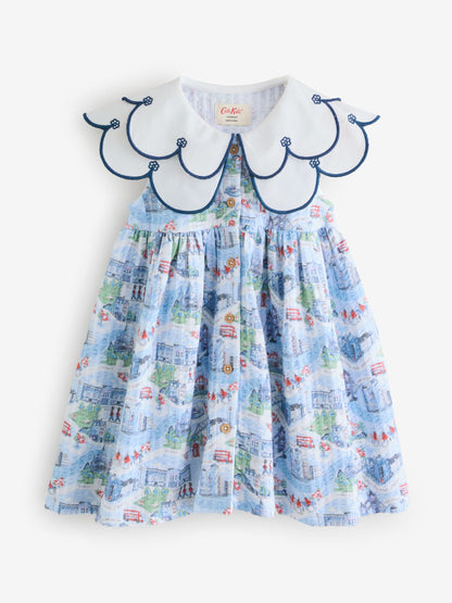Blue Cath Kidston Collared Dress (3mths-7yrs) image 8