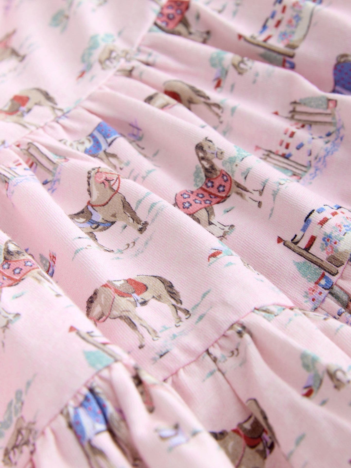 Pink Cath Kidston Tiered Jersey Dress (3mths-7yrs) image 7