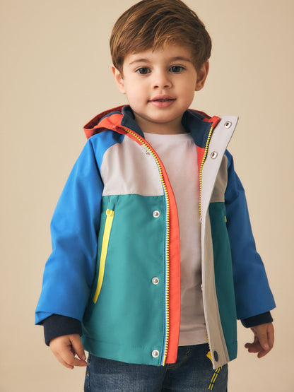 Dsiney Kidz - Colourblock Waterproof Fleece Lined Anorak (3mths-7yrs) image 1