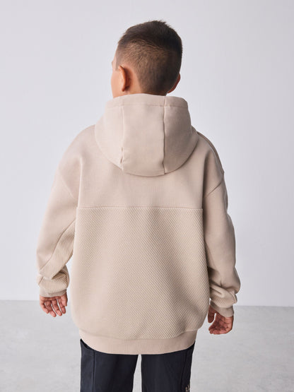 Baker by Ted Baker Oversized Textured Hoodie image 3