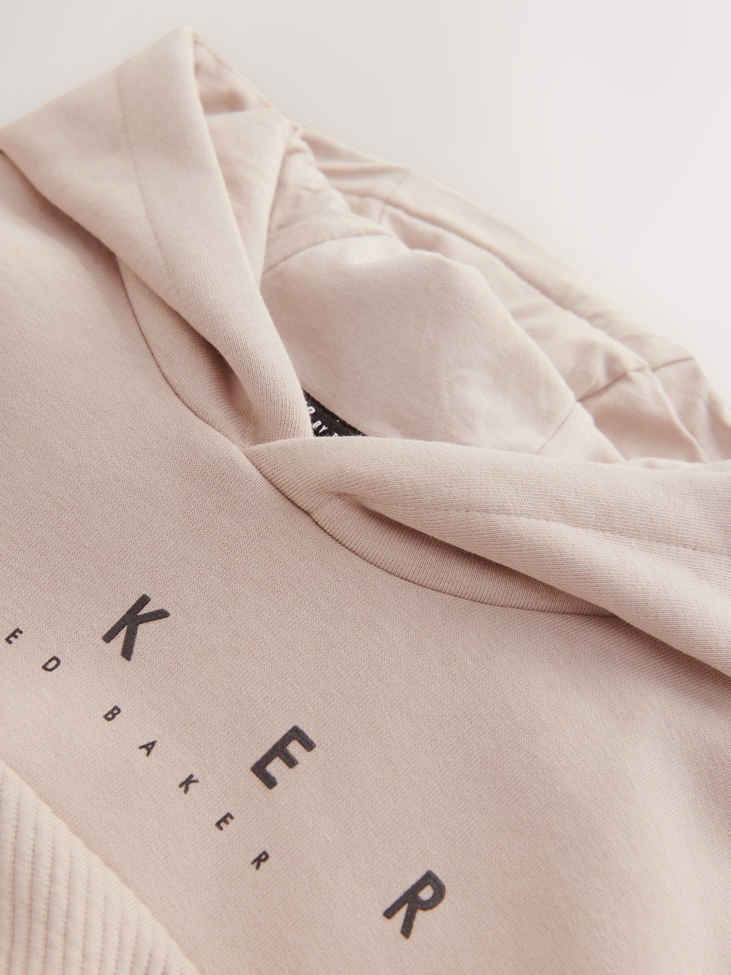 Baker by Ted Baker Oversized Textured Hoodie image 9