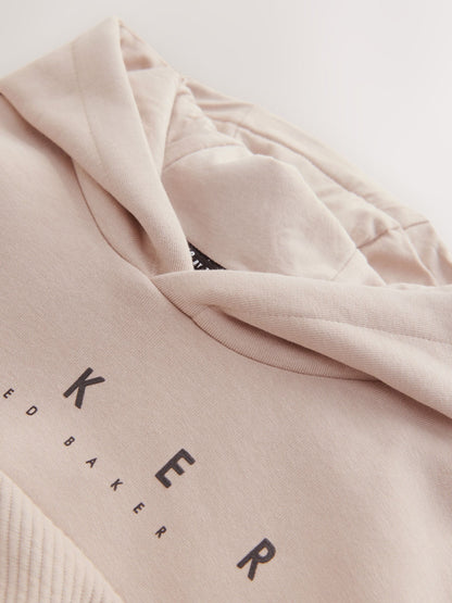 Baker by Ted Baker Oversized Textured Hoodie image 9